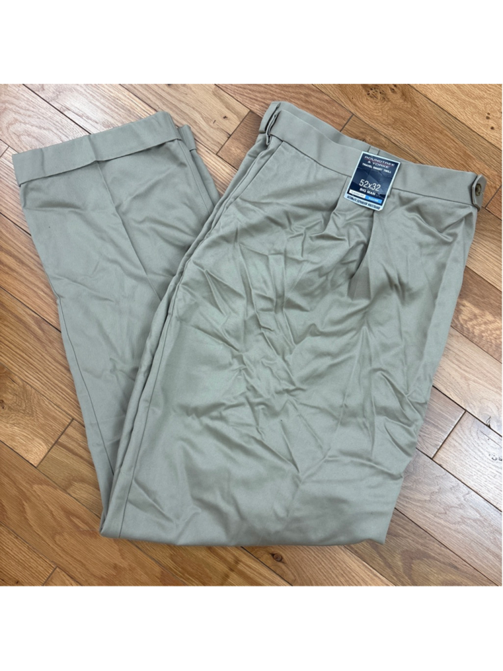 ROUNDTREE & YORKE Beige Chinos & Khakis Waist 52